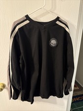 Harley Davidson Men's Black & Gray Skull V-Neck 2XL Shirt Sweater Motorcycle
