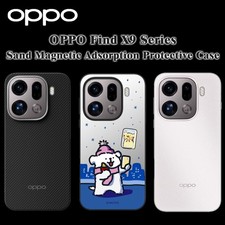 OPPO Find X9 Pro MagSafe Case   Carbon/Silver/Dog Design, Wireless Charging