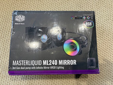 Zapieczętowany! Cooler Master MasterLiquid ML240 Lustro 3. generacji CPU Wentylator chłodnicy
