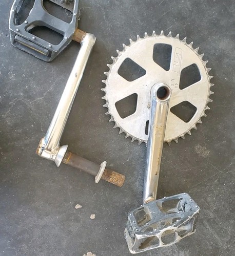Midschool BMX 94’ GT Elite Pro Series 44T Sprocket 4130 Cranks