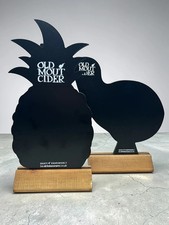 Old Mout Cider Pineapole & Kiwi Promotional Chalkboard Table Talkers 