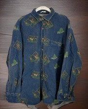 Vintage authentic St. John's Bay Chamois Cloth Reg Xl Long Sleeve Button Down