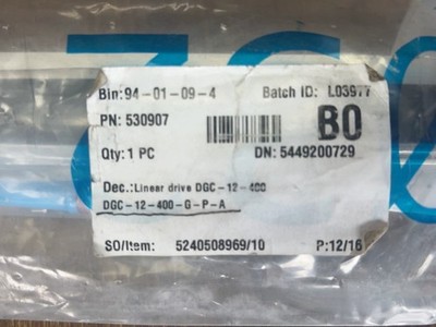 1Pc Festo DGC-12-400-G-P-A 530907 