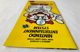 Nintendo NES Console System Promo Brochure Leaflet Pamphlet - Dr. Mario Cover