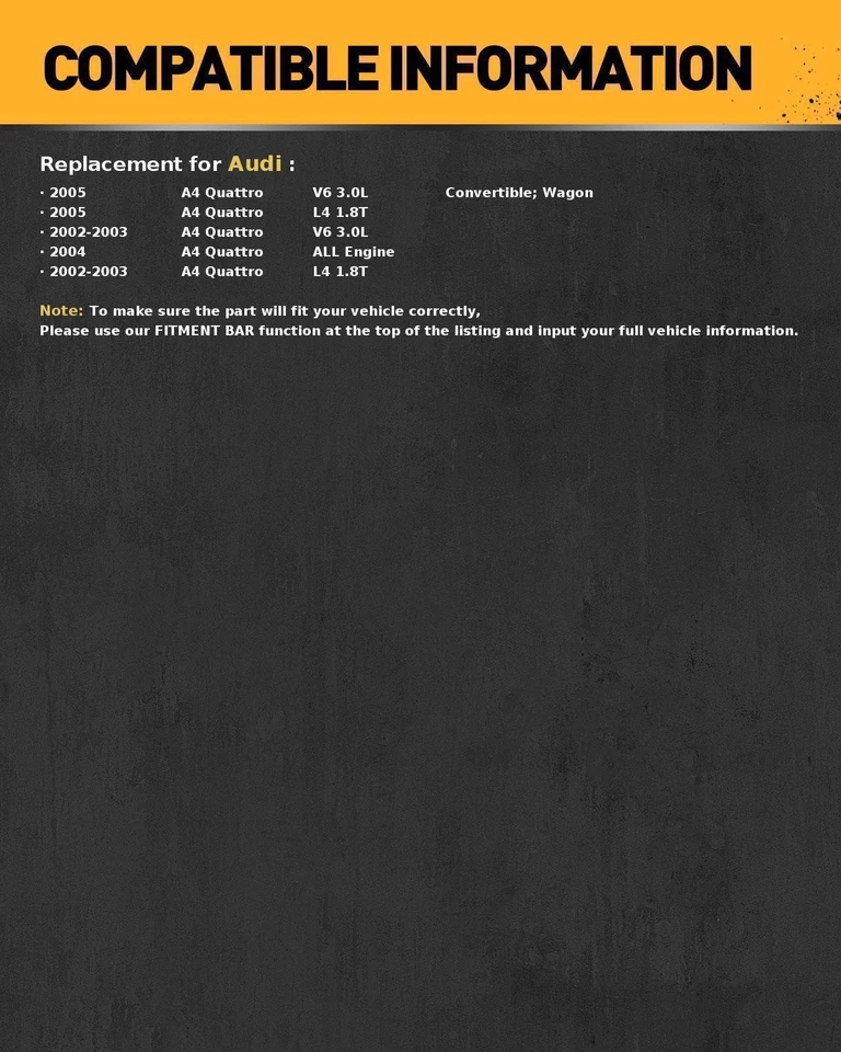 Conjunto de bomba de combustible compatible con Audi A4 Quattro 2002 2003 3,0 L 1,8T y 2004 8E0906087P Foto 2 de 4