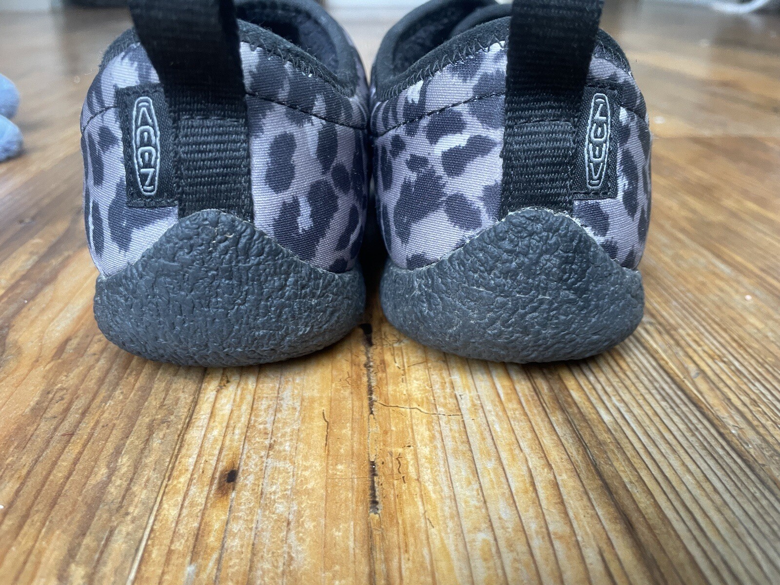 Keen donna howser avvolgente stampa ghepardo nero casual 7 5 38