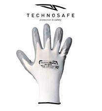 GUANTI DA LAVORO IN NITRILE /NYLON MISURA 7/8/9/10 e CONFEZIONI 12/24/60 PAIA