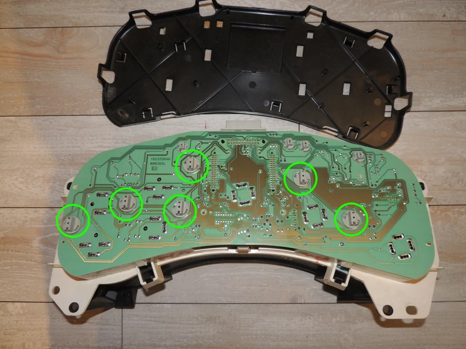 Gauge Cluster LED Dashboard Bulbs Cool White For Chevy GMC 99 02 Truck - Image 2 of 2