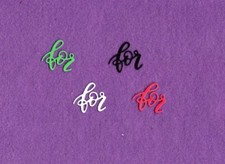 FOR die cuts scrapbook cards