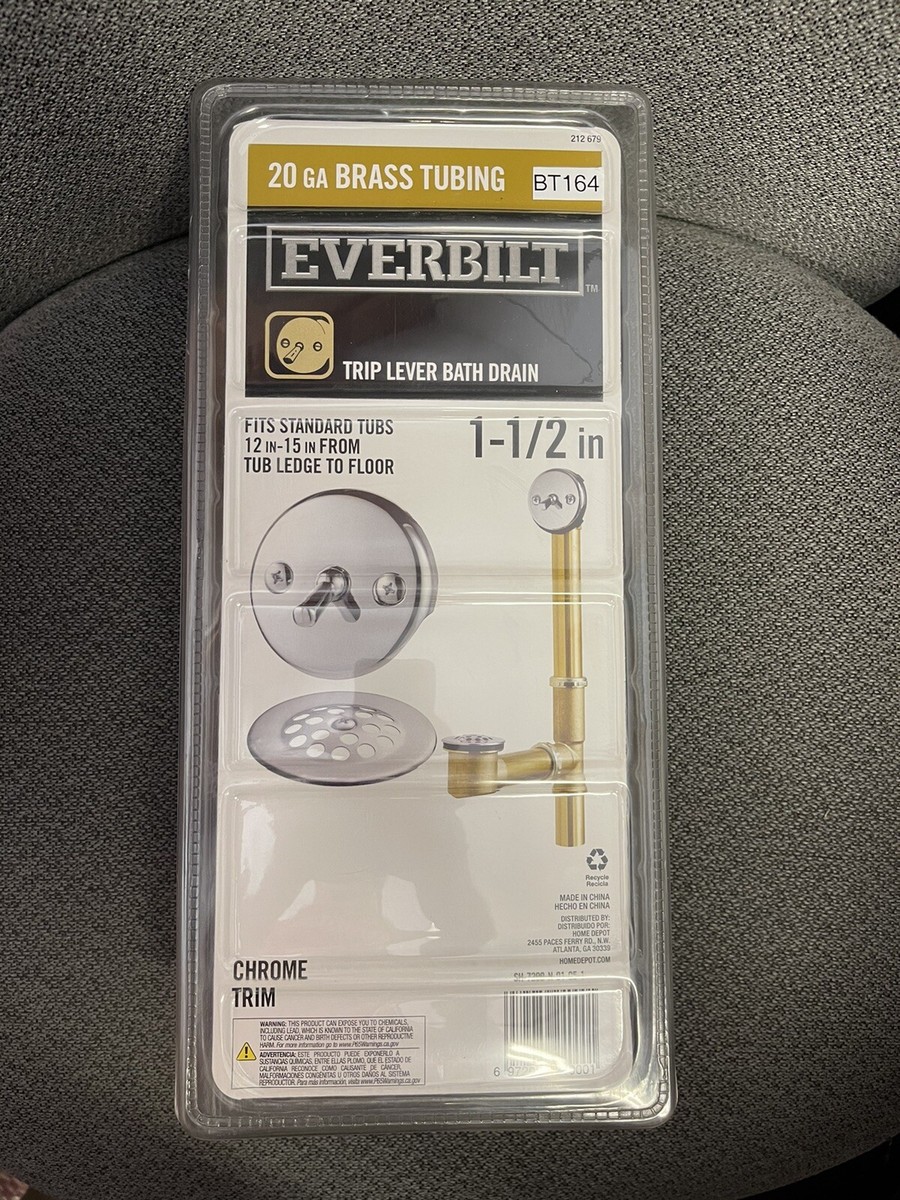 Everbilt Twist 'N Close Bath Drain 1-1/2