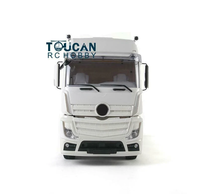 Painted TOUCANRC 1/14 RC DIY 6*4 Highline Cabin Tractor Truck Car KIT 35T Motor - Image 3 of 4