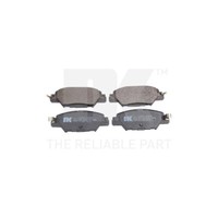 Bremsbelagsatz, Scheibenbremse NK 223266 FüR Mazda, Hinterachse