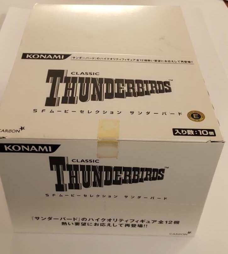 Thunderbirds 12 models set Konami SF Movie Selection Sealed Thunderbirds 12 models set Konami SF Movie Selection Sealed