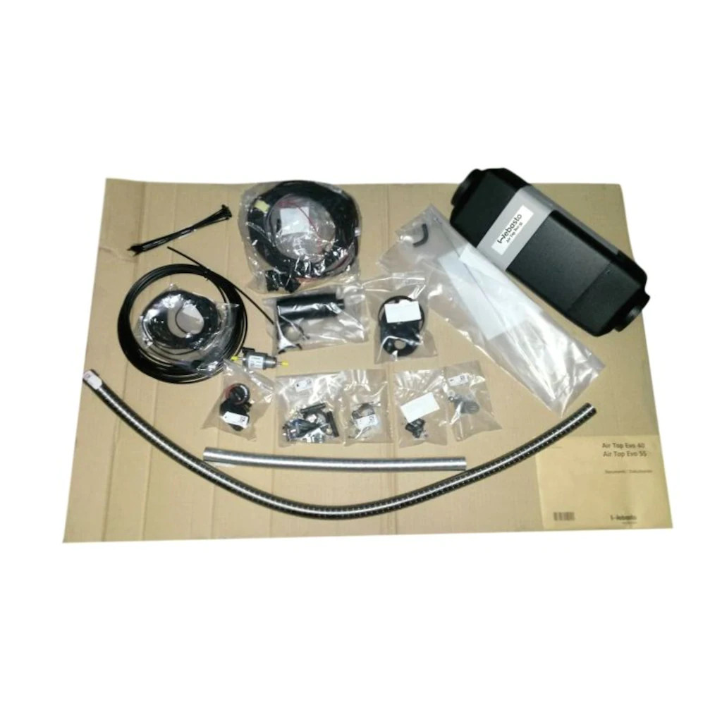 WEBASTO AIR TOP EVO 55 12V DIESEL CAMPER BOAT HEATER INST KIT CONTRLER 5500  WATT – CDE