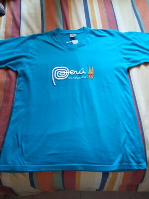 Vintage Herren Shirt HUANCHACO PERU, GR. XL