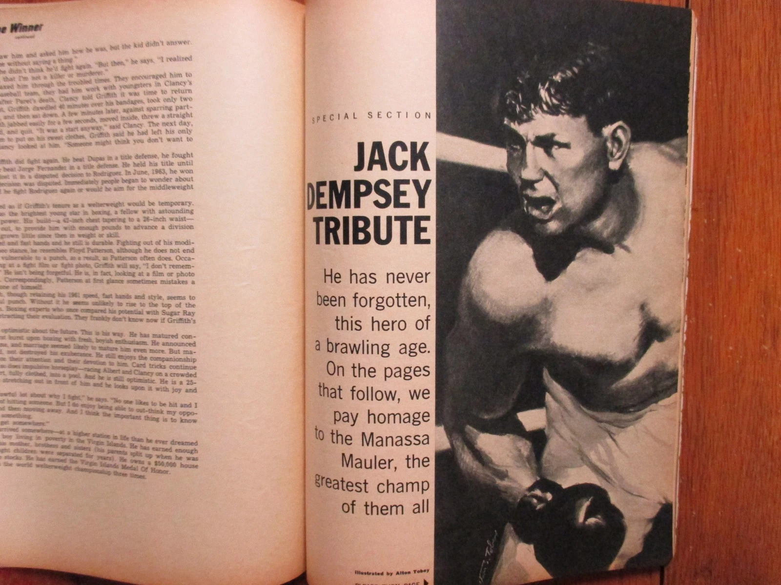 Wint-1963 Inside Boxing Mag(JACK DEMPSEY/ANGELO DUNDEE/CHRIS DUNDEE/CASSIUS CLAY - 画像1/12