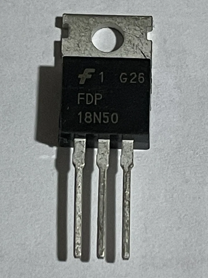 FAIRCHILD 1pz FDP18N50 18N50 18A 500V TO220 power Mosfet centralina bicicletta monopattino