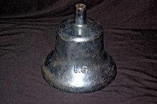 WWII Brass Ship Bell Greenberg Foundry San Francisco Authentic Navy Maritime