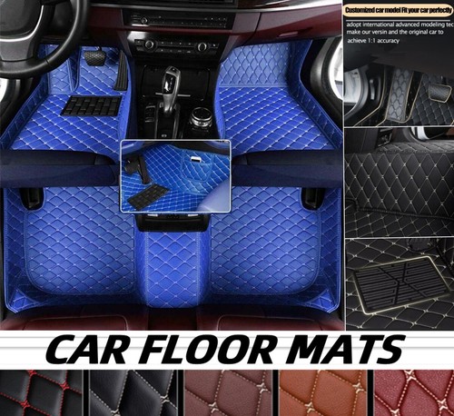 For Mercedes Benz Car Floor Mats PU Leather Liners Waterproof All Weather Luxury - Picture 17 of 38
