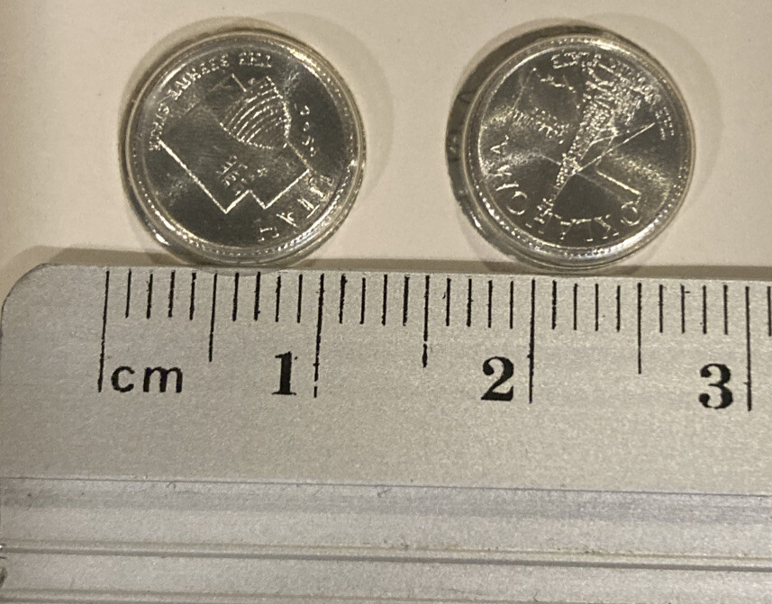 States Of The Union Sterling Silver Mini Coin Set 1969 First