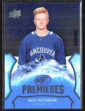 2020-21 Upper Deck Ice Rc Jack Rathbone /999 #157 ****