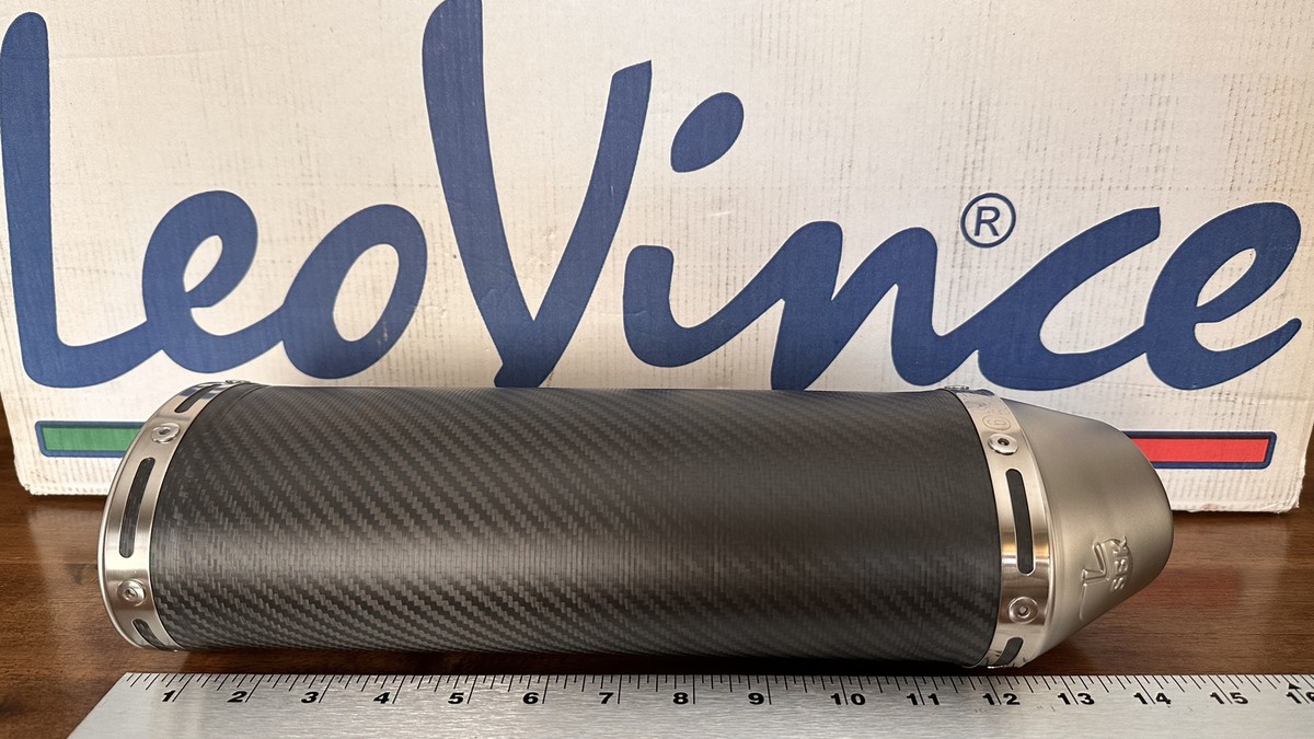 Leo Vince Carbon Fiber SBK Evo II Muffler | eBay