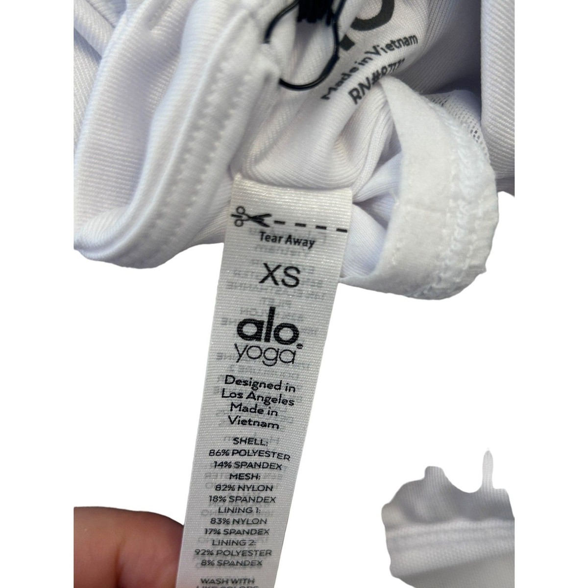 Alo Yoga Women's Lavish Bra White XS ( SOLD OUT) NWT | eBay