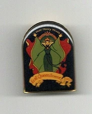 WDW 1997 WDCC Disney Snow White Villain Evil Queen Cloisonne' Event  LE Pin 