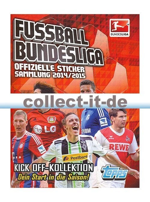Topps Bundesliga 14/15 MINI-STICKER - Mini-Sticker Album - Bild 1 von 1