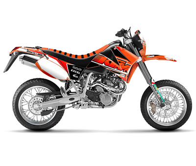 Supermoto Ktm 640 Adventure 2000 KTM Graphics SMC 625 640