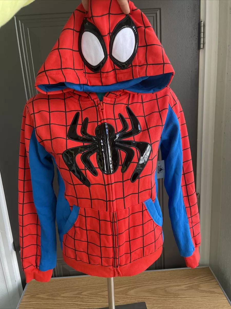 Loose Fit Hoodie - White/Spider-Man - Men