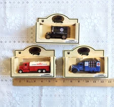 Chevron Standard Oil Commemorative Diecast Model Trucks - England Lot Of 3