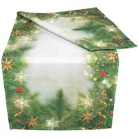 TischläUfer Weihnachten Tischdecke TischwäSche Weihnachtstischdecke Tanne 40X110