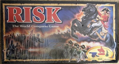 Vintage RISK Board Game 1993 The World Conquest Parker Brothers Factory Sealed