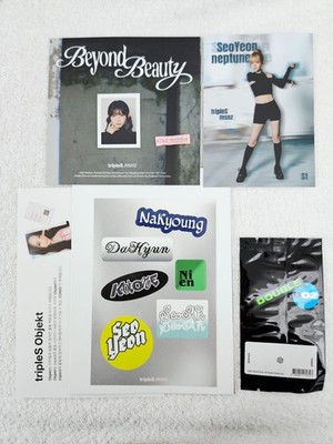 TripleS msnz Beyond Beauty Signed Promo Album Autographed +