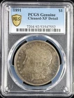 1891 $1 Morgan PCGS XF Detail