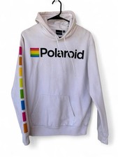 Polaroid White Hoodie for Men