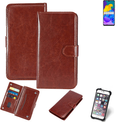 KUNSTLEDER HANDYTASCHE FÜR Huawei Honor Play 4T Pro SCHUTZ HÜLLE WALLET BOOK F