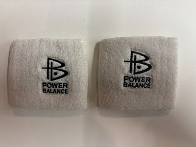 Power Balance Performance Technology Schweißband (PAAR) - weiß - Einheitsgröße