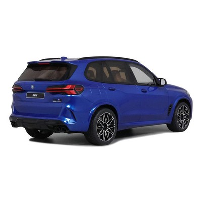 1/18  X5 M Competition 合金自動車モデルブルー 1/18 BMW X5 M Competition (G05) 2023 Blue Resin Model Car by GT