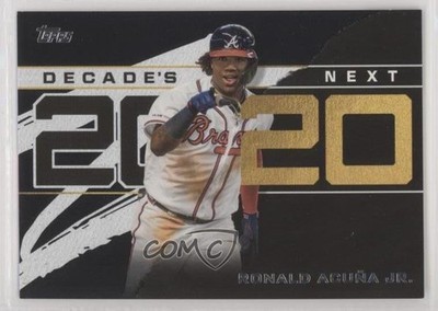 2020 Topps Decades Next Black /299 Ronald Acuna Jr #DN-5 00ay
