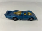 Vintage Corgi Toys Whizzwheels Porsche 917 Blue die-cast race car Opening Engine