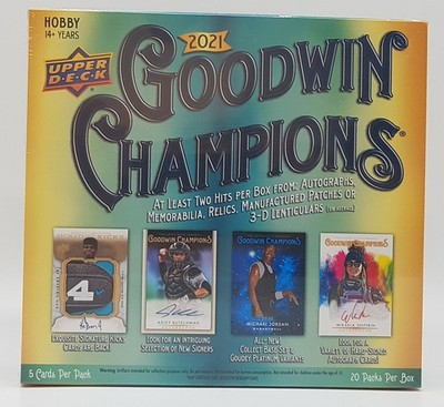 Upper Deck Goodwin Champions Hobby Box 2021