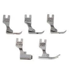 5 Pcs Industrial Sewing Machine Foot Attachments Presser Kit Feet for