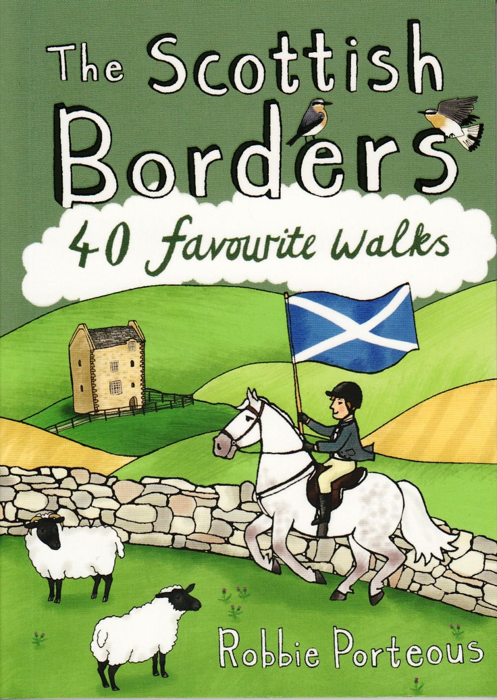 The Scottish Borders - 40 favourite walks by Robbie Porteous (Paperback Book) - Image 7