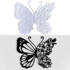 Very Big Butterfly Wall Hanging Silicone Resin Mold Butterfly Shaped Epoxy Silic