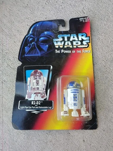 1995 Star Wars, The Power of the Force: R2-D2 Red Card NIP