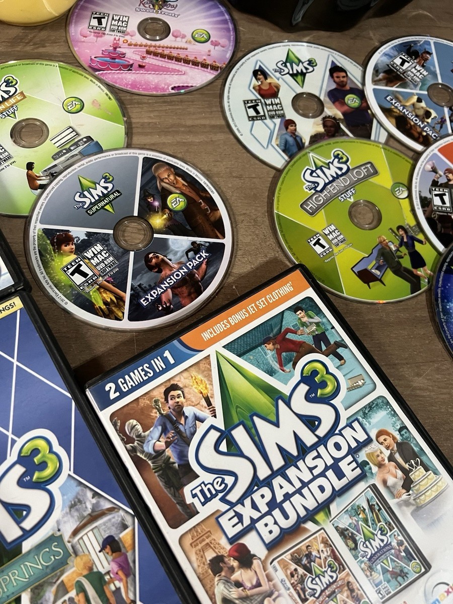 US版　SIMS3セット The Sims 3 Collection with 15+ Expansion Packs for Computer Gaming