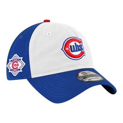Men's New Era  Royal/White Chicago Cubs 150th Anniversary Casual Classic