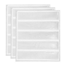 3Pcs 4.5" x 1" Adhesive Night Warning Reflective Stickers Silver